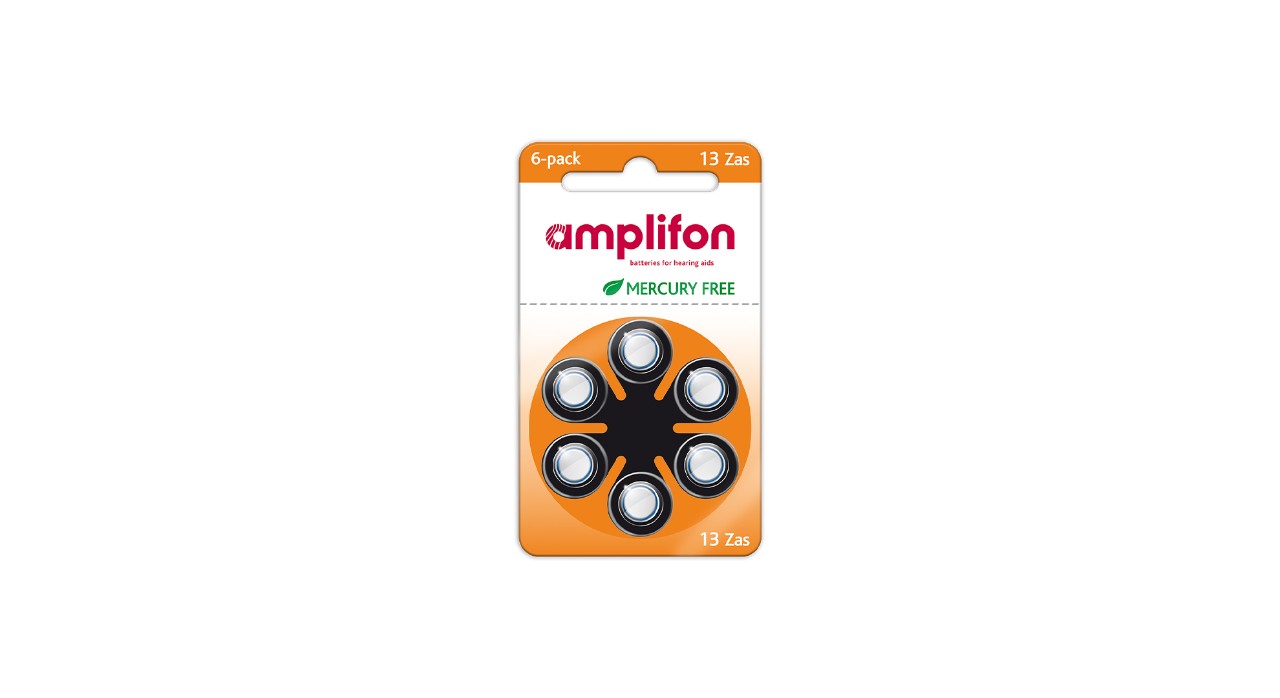 Amplifon Hörgerätebatterien 312, 10, 13, 675